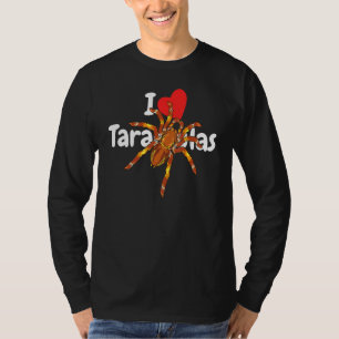 I Heart Tarantulas - Tarantula Spider-offertdesign T Shirt