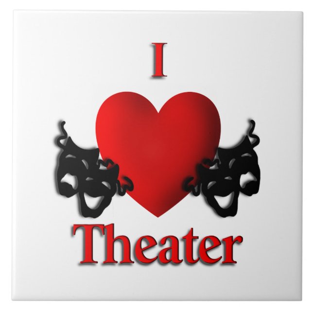 I Heart Theater Kakelplatta (Framsidan)