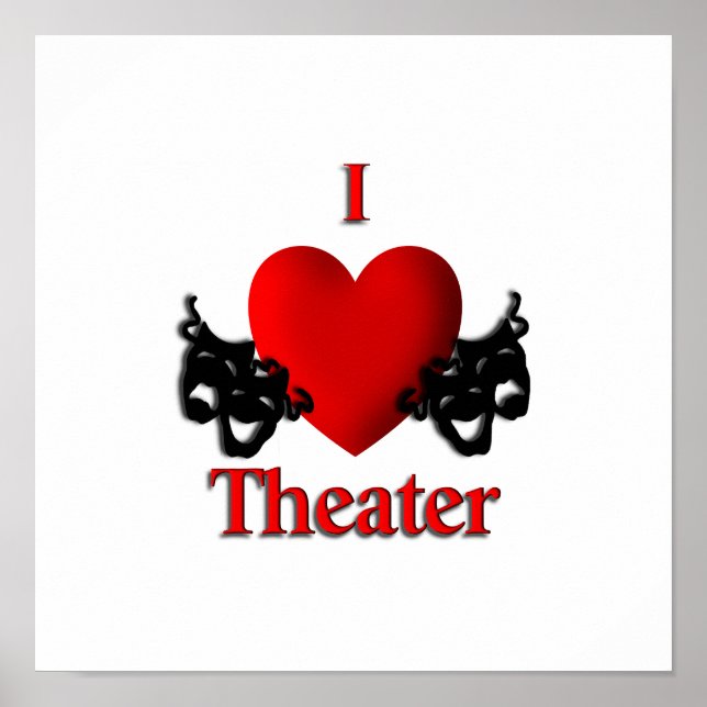 I Heart Theater Poster (Framsidan)