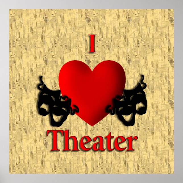 I Heart Theater Poster (Framsidan)
