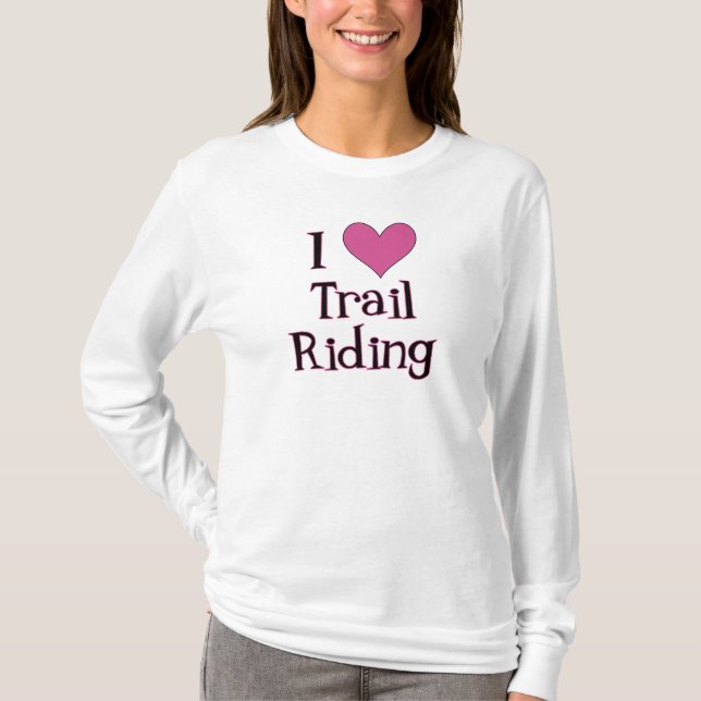 I Heart Trail Riding Tee (Framsida)