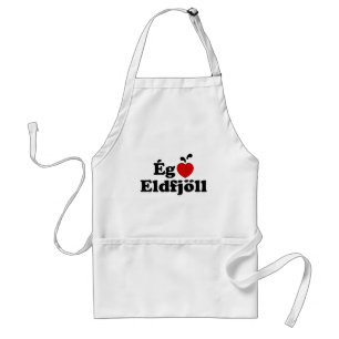 I Heart-Vulkaner (Kärlek) [Ég Elska Eldfjöll] Förkläde