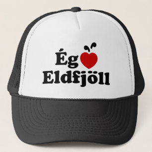 I Heart-Vulkaner (Kärlek) [Ég Elska Eldfjöll] Keps