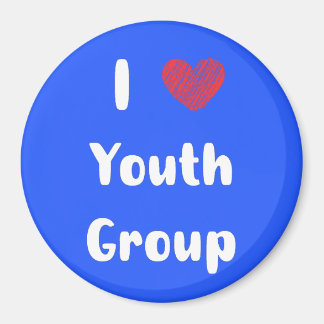 I Heart Youth Group Magnet