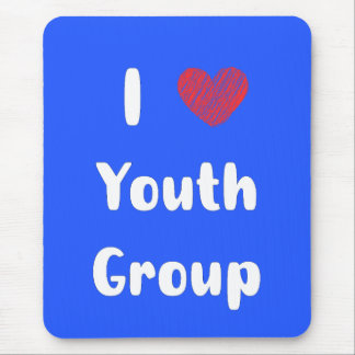 I Heart Youth Group Mousepad Musmatta