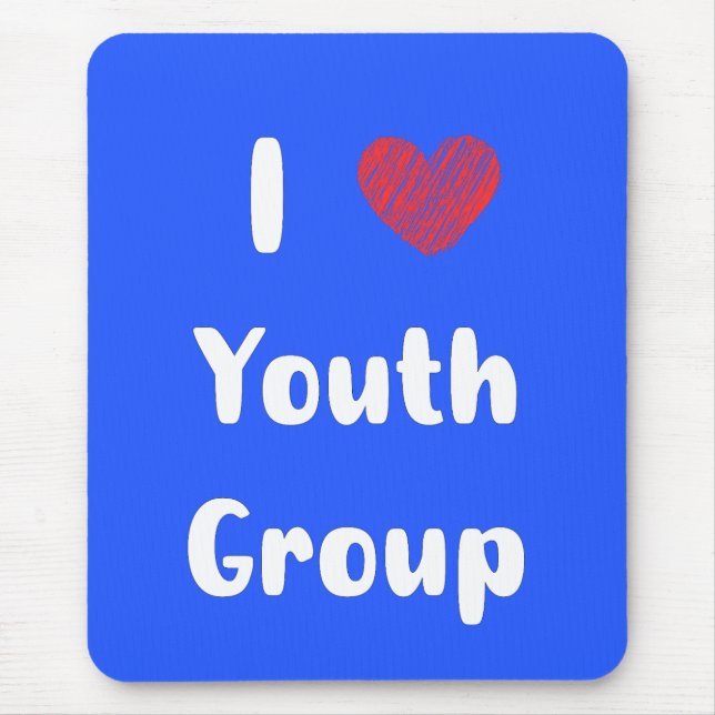 I Heart Youth Group Mousepad Musmatta (Framsidan)