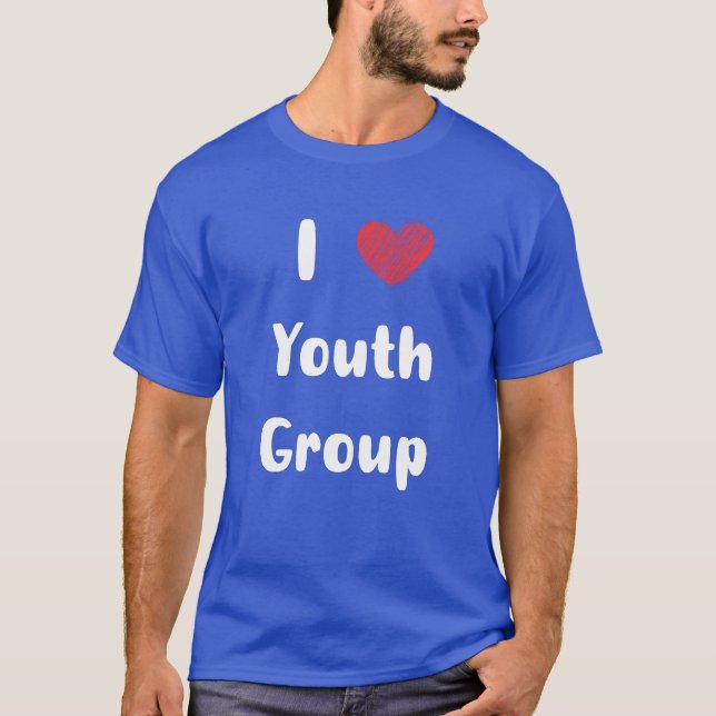 I Heart Youth Group T-Shirt (Framsida)