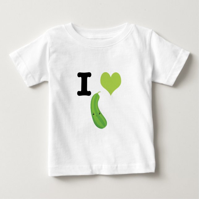 I Heart Zucchini Tee (Framsida)