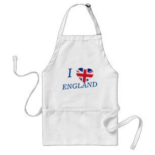 I Heartflag England aprt Förkläde