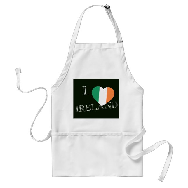 I Heartflaggirand aprcn Förkläde (Framsidan)