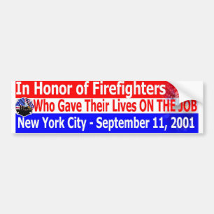 i heder av firefighters911 bildekal