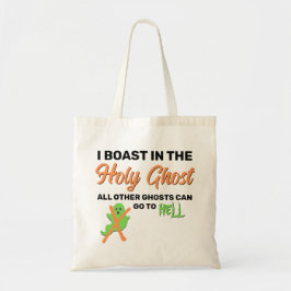 I HELIGAN GHOST Christian Halloween Tygkasse