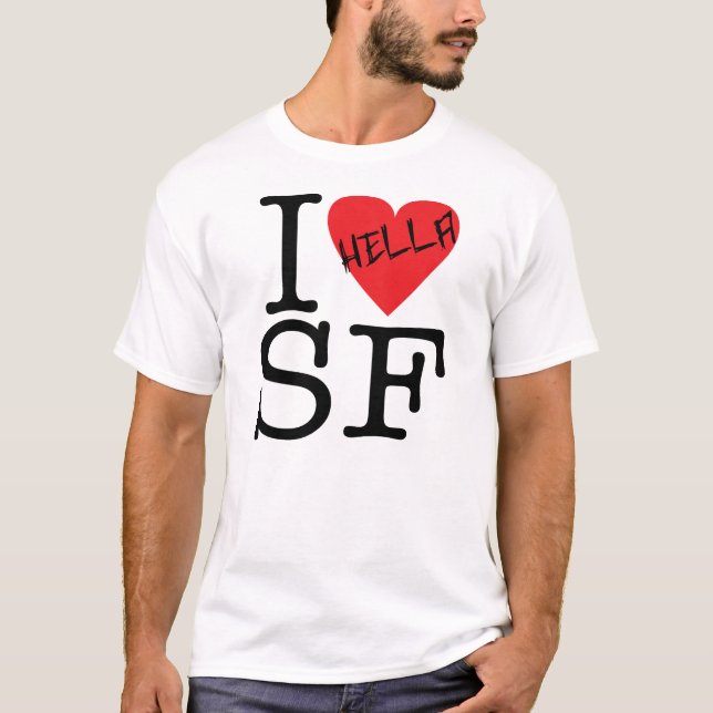 I Hella Kärlek SF T-shirt (Framsida)