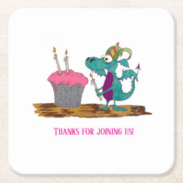 I Helped! Underlägg Papper Kvadrat