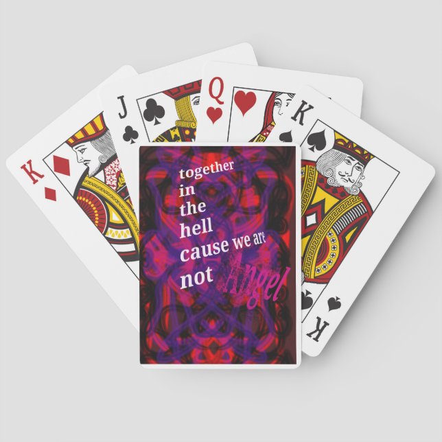 I helvetet  casinokort (Baksidan)