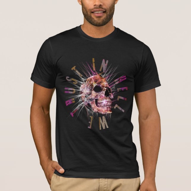 I HELVETET VI LITAR T SHIRT (Framsida)