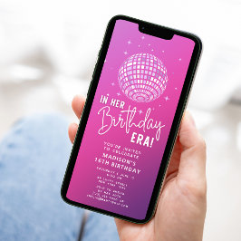 I hennes födelsedagsdag, Era Party, Eras Party Inbjudningar