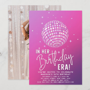 I hennes födelsedagsdag, Era Party, Eras Party Pho Inbjudningar
