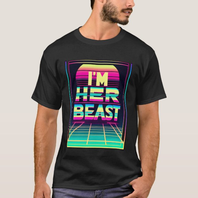 I hennes vilddjuret t shirt (Framsida)