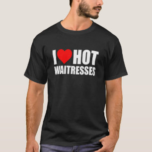 I Hett i Kärlek väntar på dem som Kärlekar sin Het T Shirt