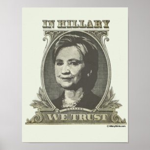 I HILLARY LITAR PÅ VI POSTER
