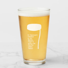 I himlen finns det ingen öl glaskopp