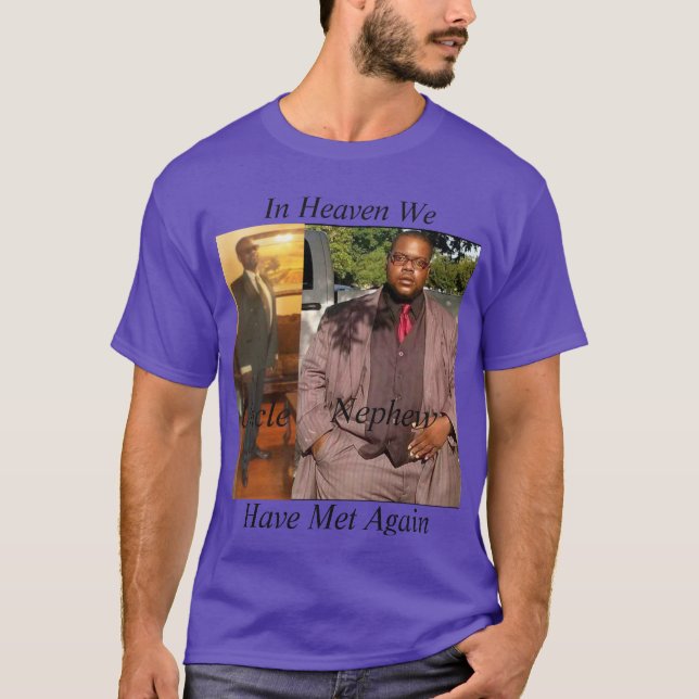 I himlen möts vi igen t shirt (Framsida)
