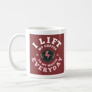 I Hiss aily (Rosa) Kaffemugg