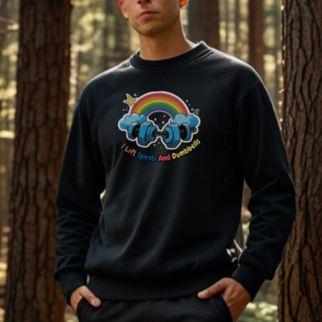 I Hiss Spirits and Dumbbells | Manar-Shirt T Shirt (Skapare uppladdad)