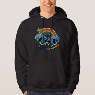 I Hiss Spirits and Dumbbells Manars Hoodie