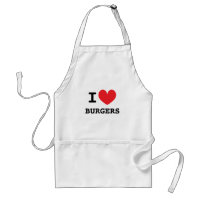 I hjärburgare, BBQ-apron för grillkock