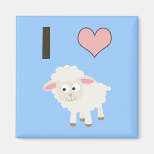 I hjärt-får magnet