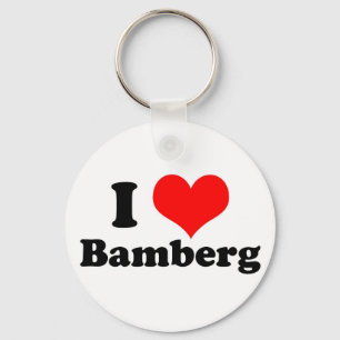 I hjärta Bamberg Nyckelring