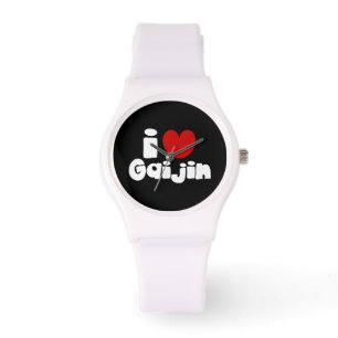 i hjärta Gaijin Armbandsur