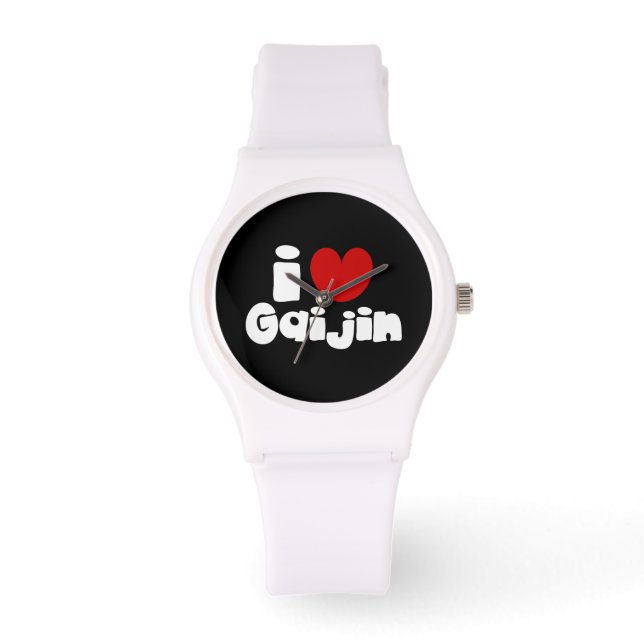 i hjärta Gaijin Armbandsur (Framsida)