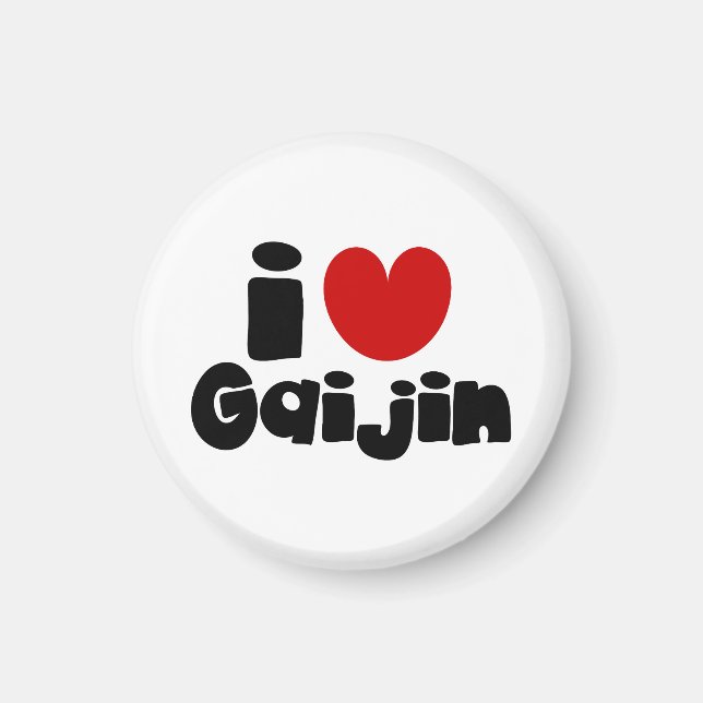 i hjärta Gaijin Magnet (Framsidan)