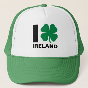 I [hjärta] Irland - Shamrock Keps