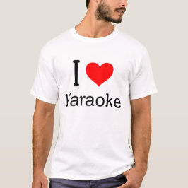 I (hjärta) Karaoke T Shirt