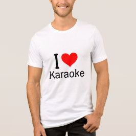 I (hjärta) Karaoke T Shirt