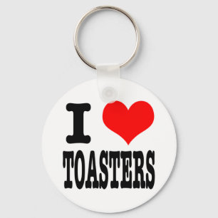 I HJÄRTA (KÄRLEK) TOASTRAR NYCKELRING