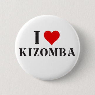 I hjärta Kizomba Button Knapp