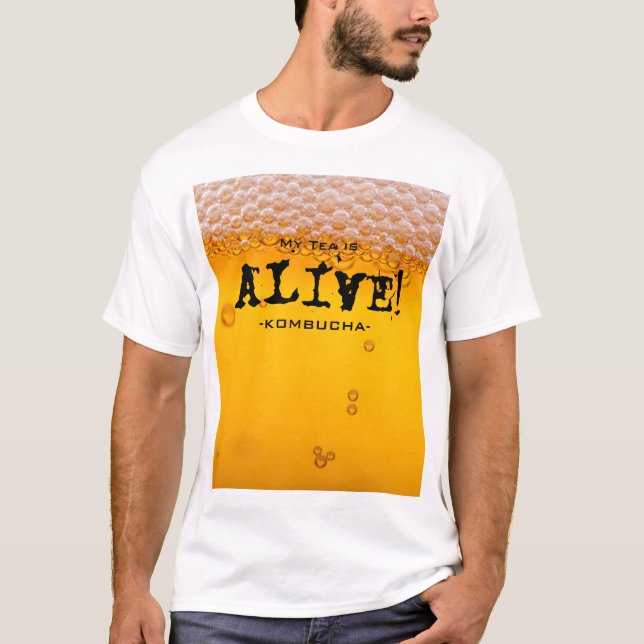I hjärta Kombucha T Shirt (Framsida)