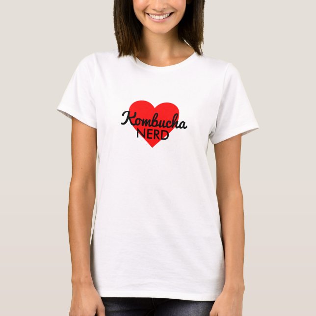 I hjärta Kombucha T-shirt (Framsida)