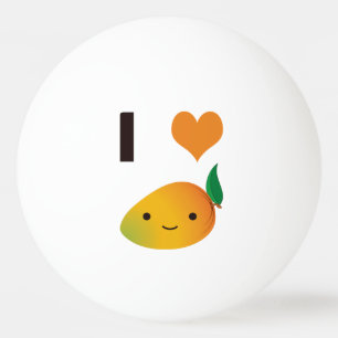I hjärta Mango Pingisboll