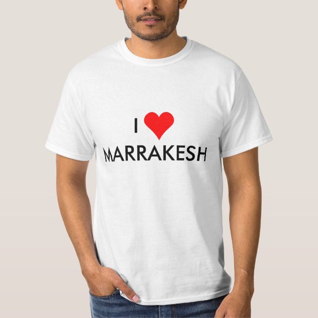 i hjärta marrakesh tee shirt (Framsida)