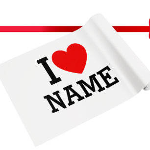 I Hjärta Namn Presentpapper