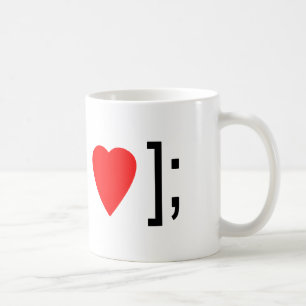 I hjärta Obj-C Kaffemugg