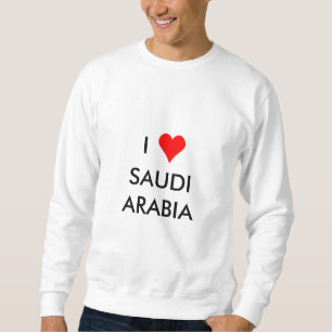 i hjärta saudi arabia långärmad tröja