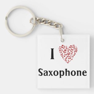 I hjärta Saxophone - Music Instrument