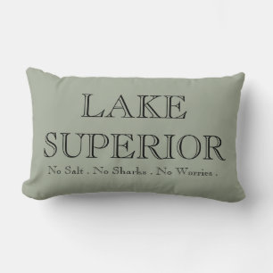I hjärta SJÖ SUPERIOR Lumbarkudde